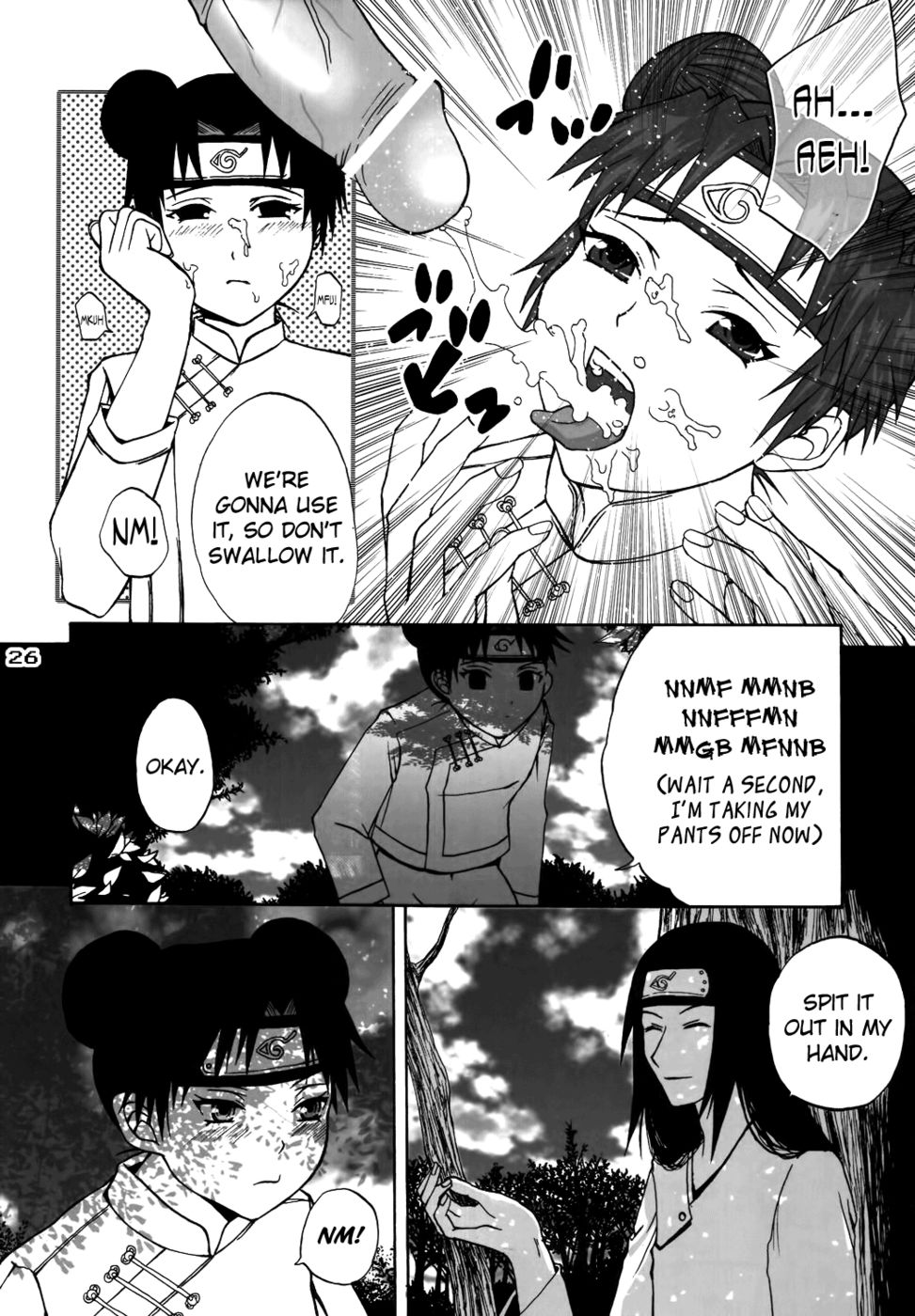 Hentai Manga Comic-Ninja Girl's Diary - Tenten-Read-7